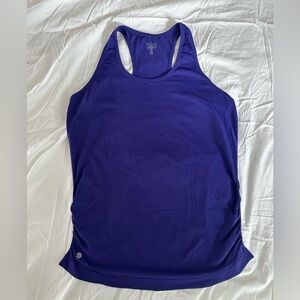 Athleta Speedlight tank Cosmic Blue, size XL